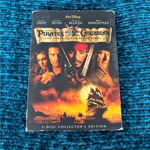 pirates of the carribean the black pearl dvd